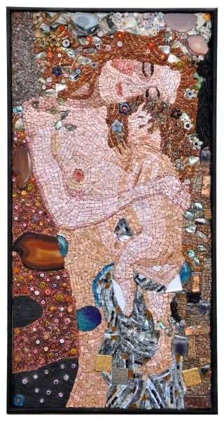 2° interprétation de Klimt, œuvre d'Anik-Chaïma