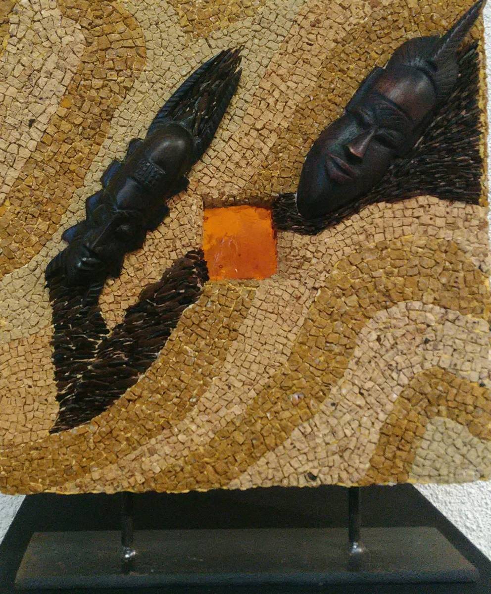 Africa II recto, œuvre d'Anik-Chaïma